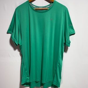 Nike Miler Men's dri-fit Vibrant Green Short Sleeve Tee size 3X